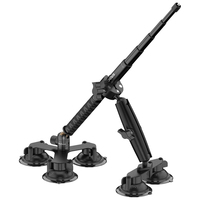 Minifocus 5 Suction Cup Car Mount Kit with Extension Pole/Selfie Stick Windshield Camera Mount For GoPro Insta360 Action Camera