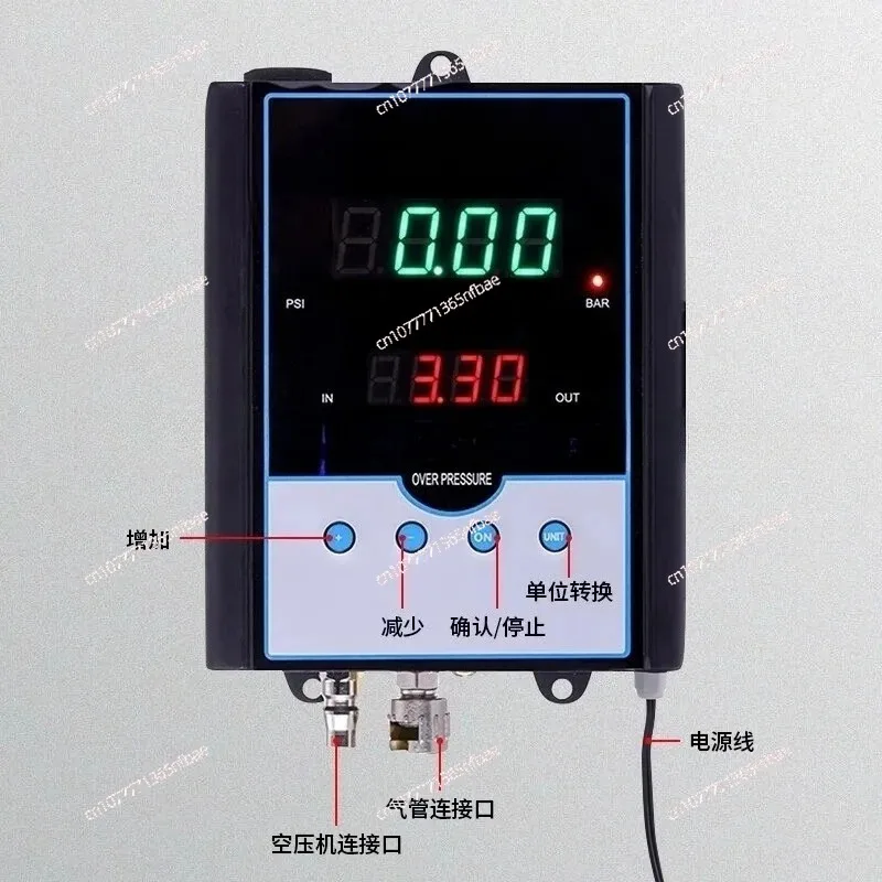 Car Tire Shop Auto Repair Shop Tire Nanny Automatic Tire Inflator Wall-mounted Digital Display Inflator Air Pump