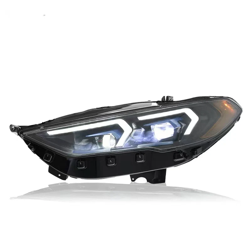 2 قطعة أضواء السيارة لفورد مونديو المصابيح الأمامية 2017-2020 مونديو LED المصباح إشارة ديناميكية اكسسوارات السيارات