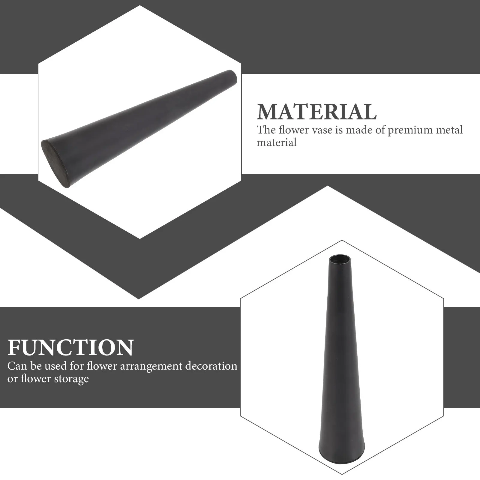 

Metal Flower Vase Small Design for Home Decor Tabletop Centerpiece Dried Flower Container Art Vase Decorative Plant