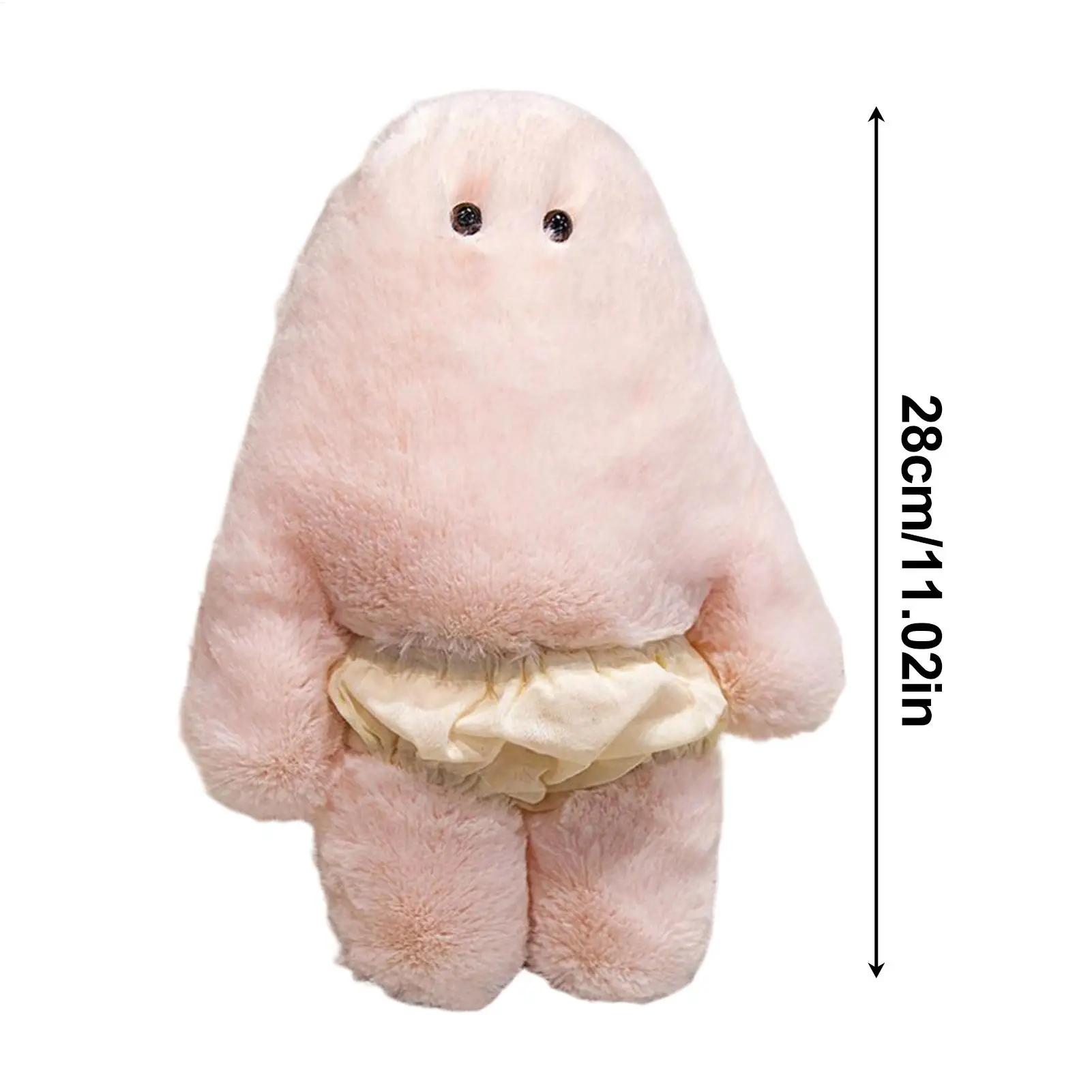 Cute Stuffed Silly Doll Funny Pants Jun Cuddly Plushie Doll Plush Figure Doll Stuffed Soft Gift Toys For Children Kids Boys