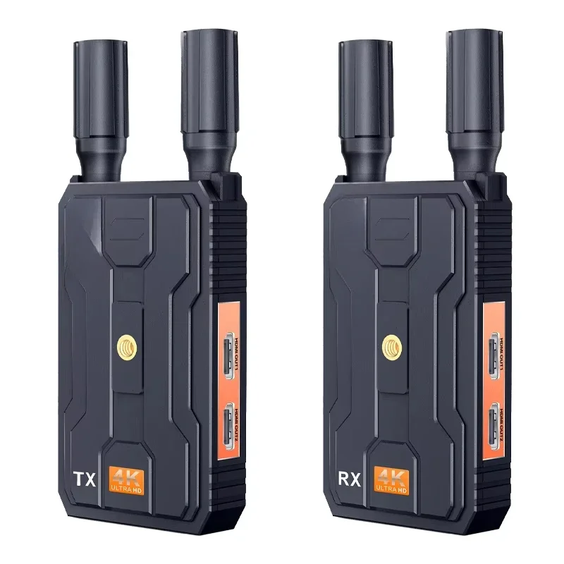 656FT/200Meters HDMI Wireless Video Transmitter Perfect to Use for Cameras Live Streaming Outdoor Shooting Events 1TX to 8TVs