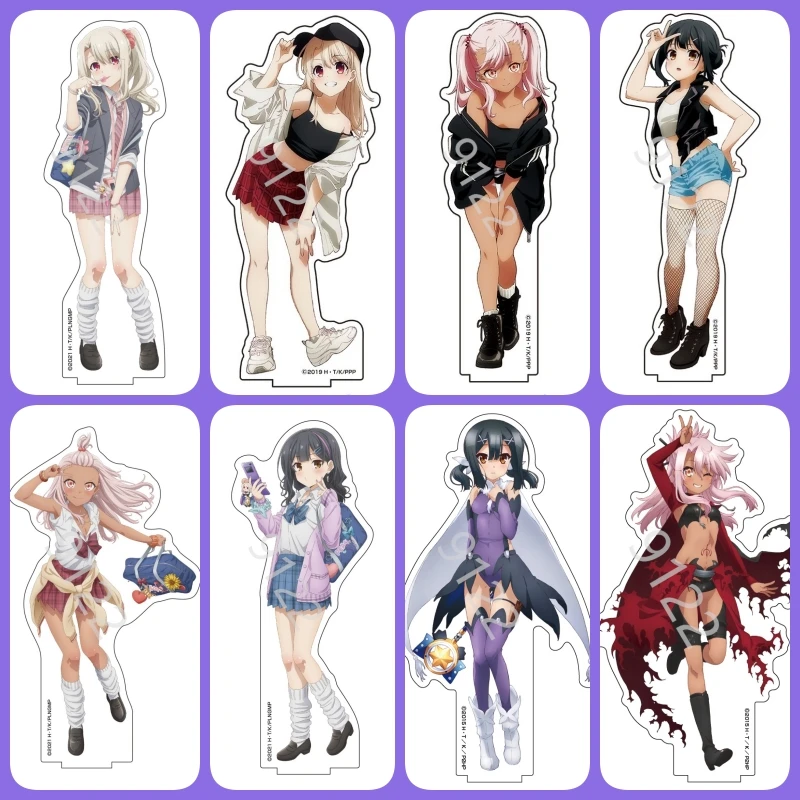 

Miyu Edelfelt Chloe Figures Illyasviel von Einzbern Character Acrylic Stands Model Prop Anime Fatekaleid liner peripheral Gifts