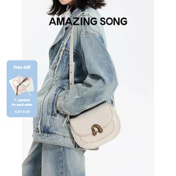 Amazing Song Chestnut Bag 2024 NEW Simple Modern Crossbody Bag