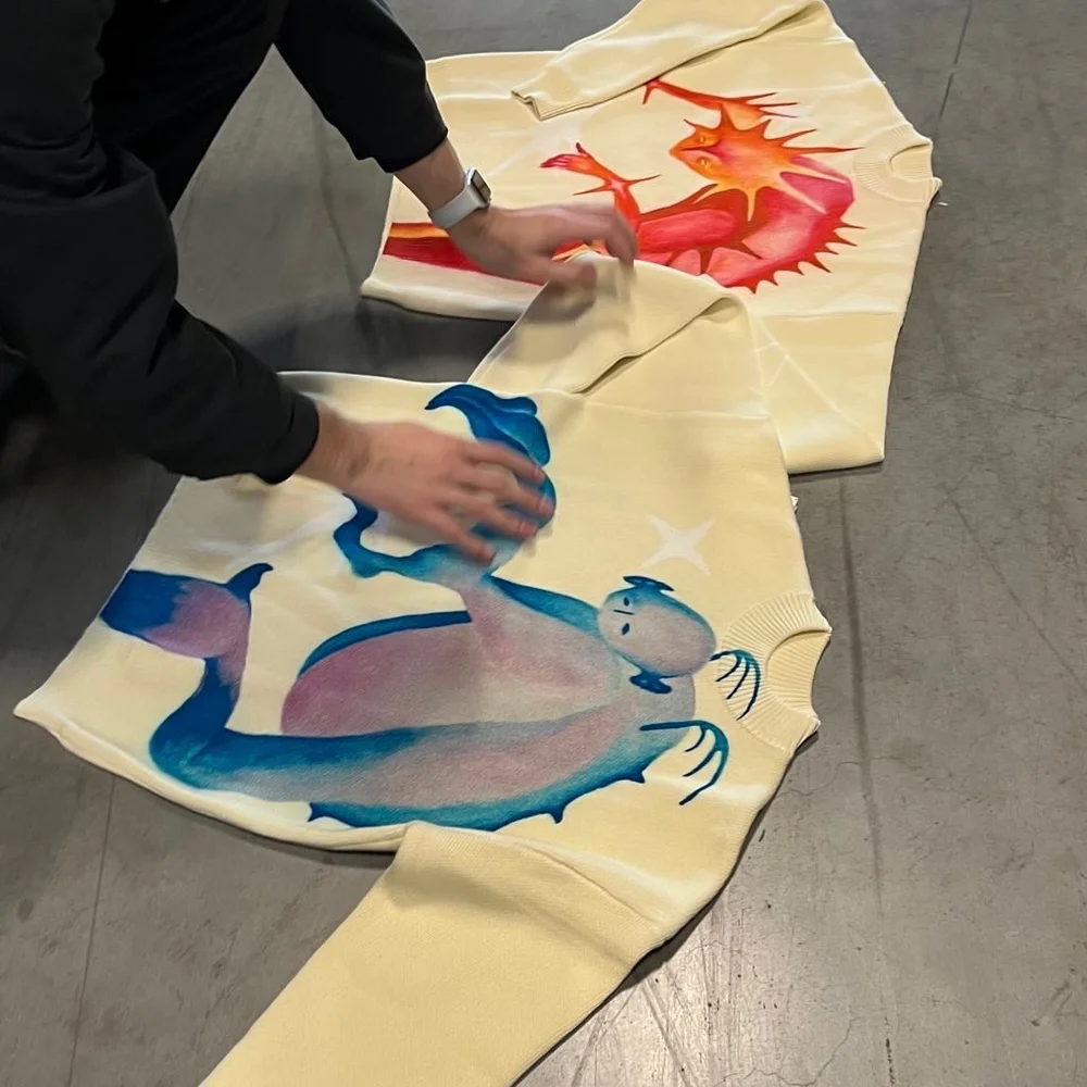 

Женский и мужской вязаный винтажный пуловер, свитер в готическом стиле, уличная одежда в стиле хип-хоп Y2K, модная одежда в стиле Харадзюку