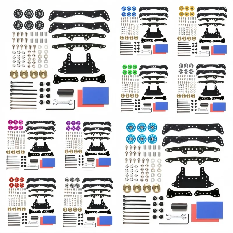 Kit de modification et d'amélioration auto-construit pour châssis VZ de véhicule à quatre roues motrices Tamiya, pour les passionnés de modèles réduits