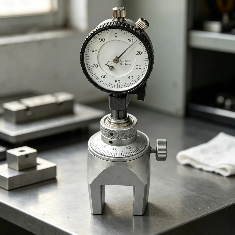 High Precision Industrial Cylinder Boring Tool Setting Gauge with V-Block Alignment