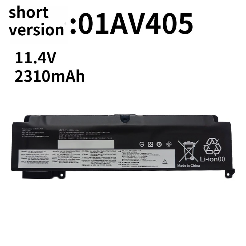 01AV405 Short Edition  00HW022 Long Edition Notebook Battery High Stability Replacement Part For Lenovo T460S T470S T480S Laptop