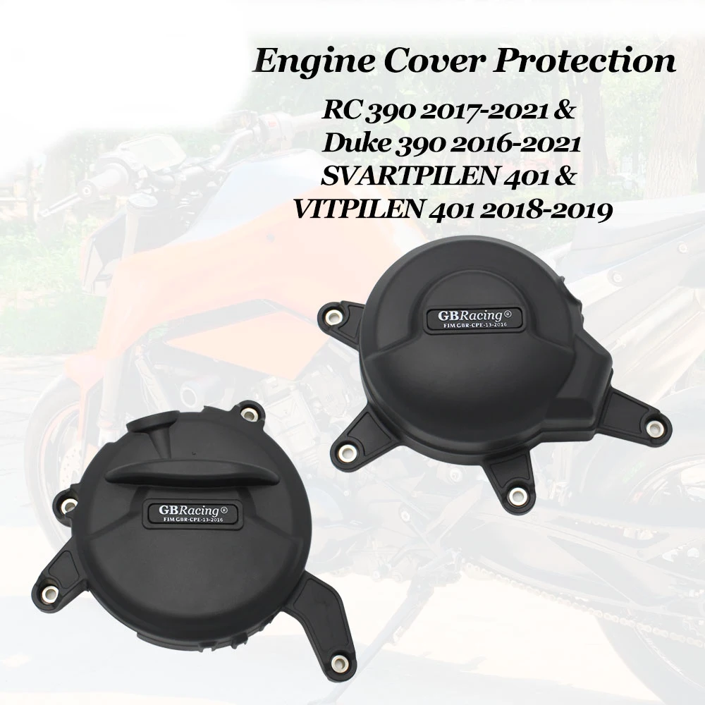 

Motorcycle Engine Cover For KTM RC390 2017-2023 & DUKE 390 2016-2023 RC390 DUKE390 GBR Engine Protection Cover