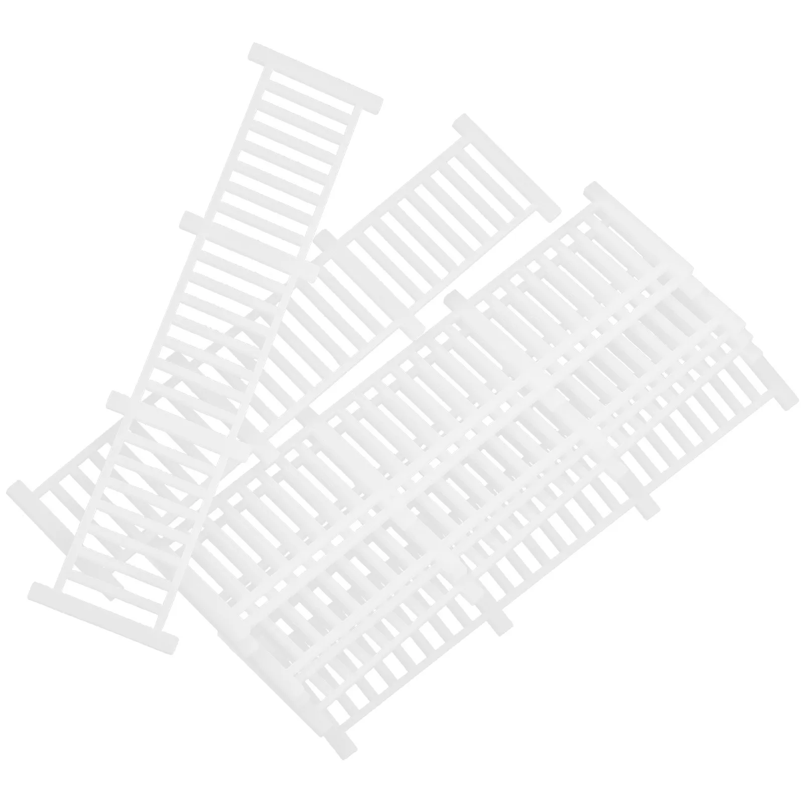 

Набор из 8 миниатюрных заборчиков в винтажном стиле: изысканная текстура, гладкая поверхность, декор для сада, материалы для рукоделия, ландшафтные украшения