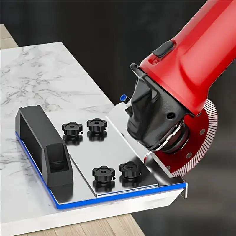 For Tile Chamfer Cutting 45° Universal 100 Type Angle Grinder Stand Special Precision Cutting Bracket Chamfer Fixed Holder-AT64
