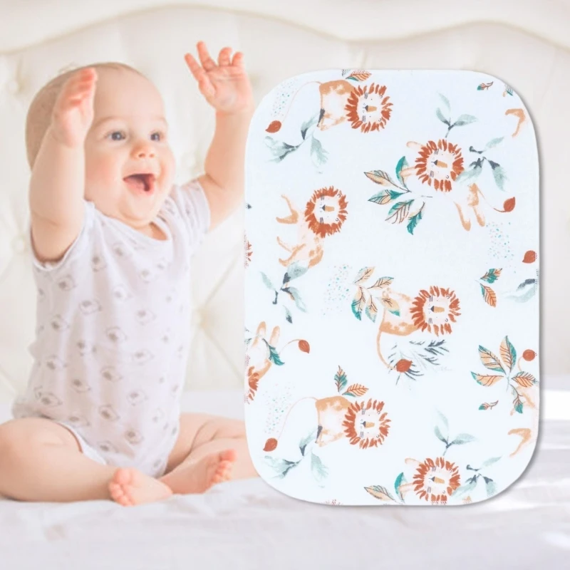 4pcs القطن رضع منشفة مربعة ناع