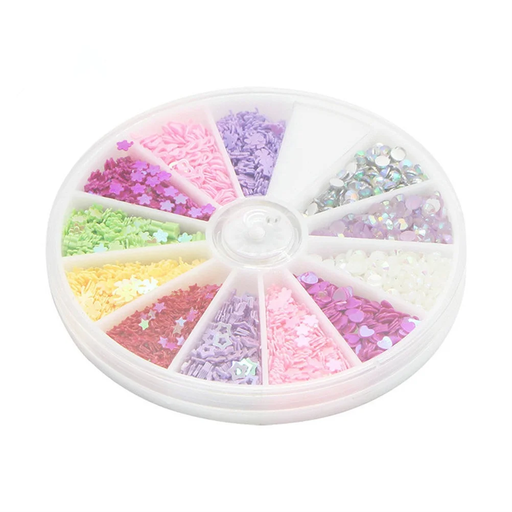 150-teiliges Nagelkunst-Material-Set, gemischter Stil, Nagel-Pailletten, Dekoration, DIY-Maniküre-Zubehör für Zuhause, Geschäft, Glitzer-Patch