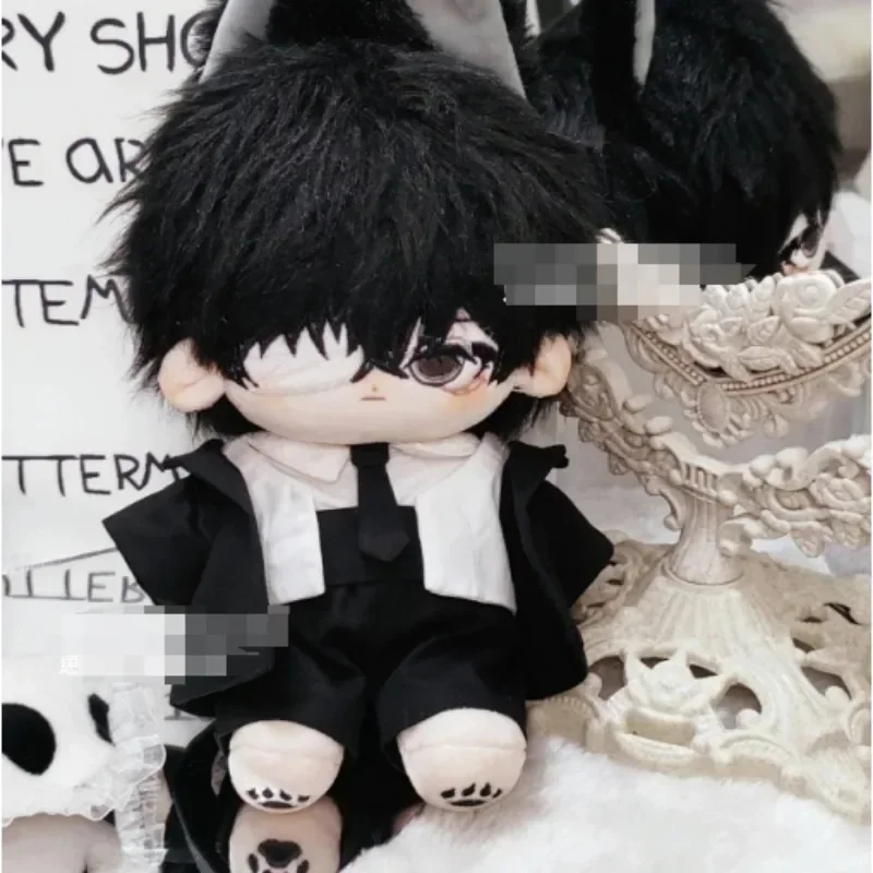 20 Cm Anime Rol Dazai Osamu Cosplay Zachte Pluche Pop Lichaam Dress Up Katoenen Pop Knuffels Poppen Anime Verjaardagscadeau xmas