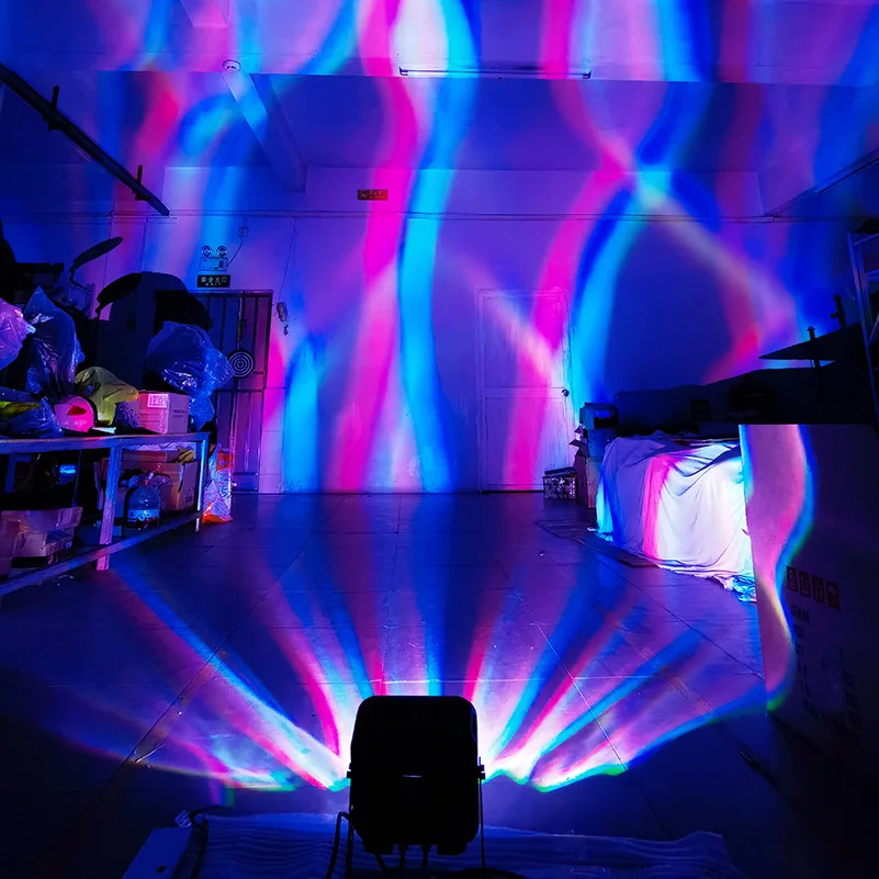 

DMX512 RGBW Colorful Aurora Lamp 48W Outdoor Decorative Water Pattern Projection Lamp DC24V Landscape Garden Flood Light