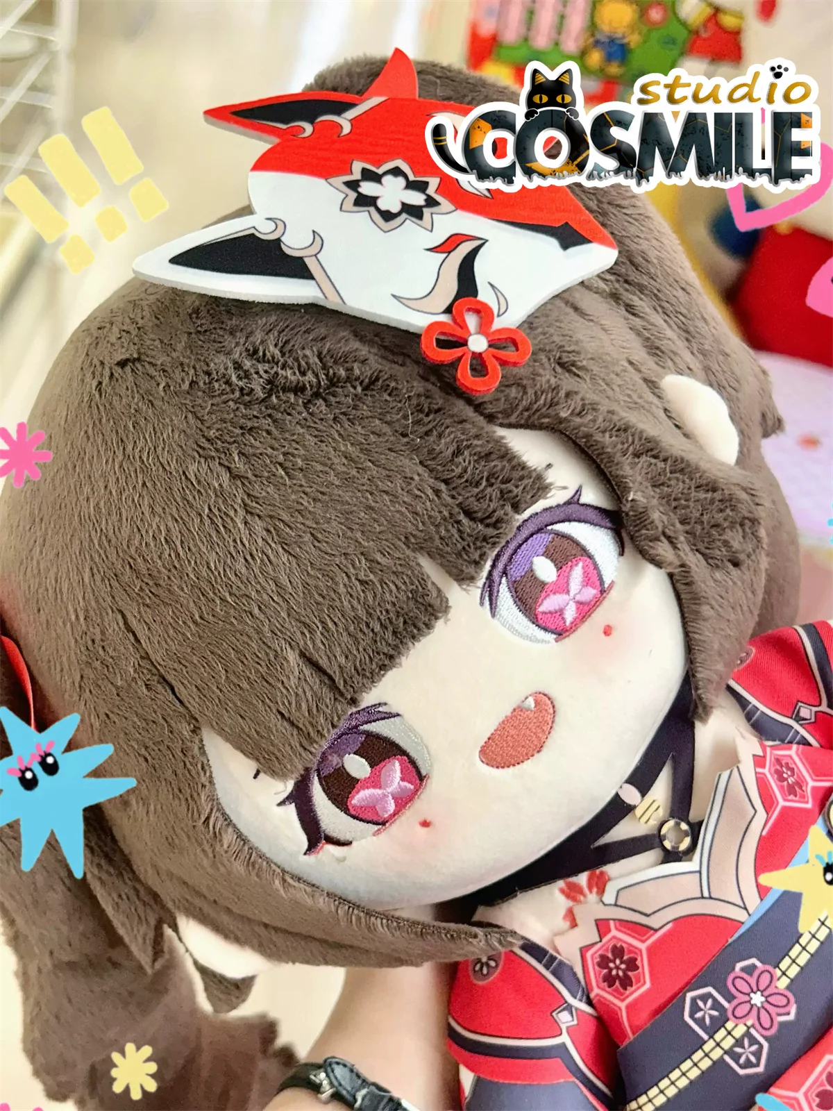 Przedsprzedaż Honkai: Star Rail Sparkle 각 teksto 스파클 Stuffed Plushie 40cm Siedząca pluszowa lalka Prezent Jong