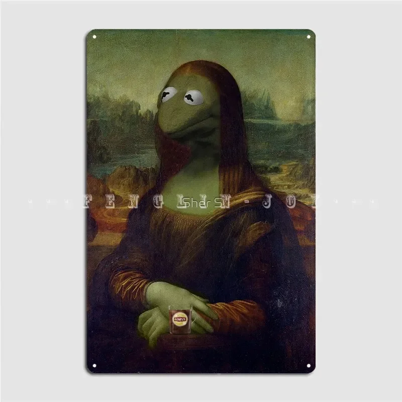 Mona Poster Metal Plaque Cinema Kitchen Garage Club Create Wall Decor Tin Sign Posters