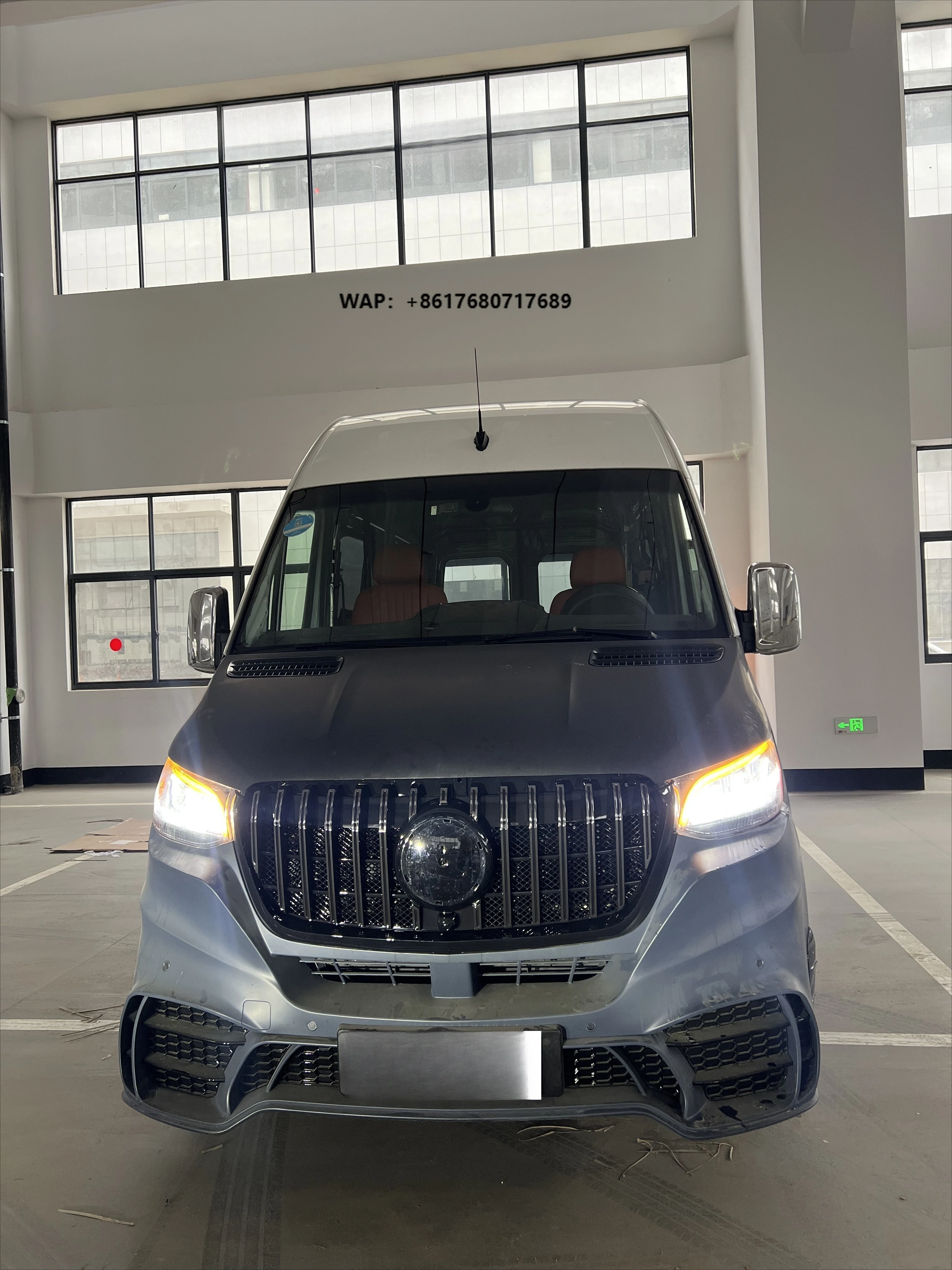 High Quality Car Bumpers Body Kit for Sprinter W906 09-17 Year Change to W907 2018+ Year Old to New