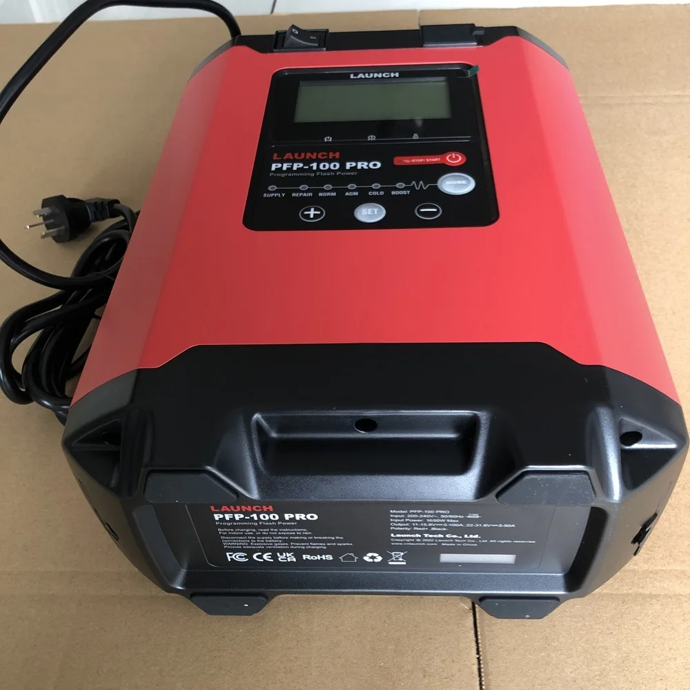 

Auto Voltage Stabilizer Vehicle ECU Programming Flash Power Battery Charger New for Launch PFP100 pro