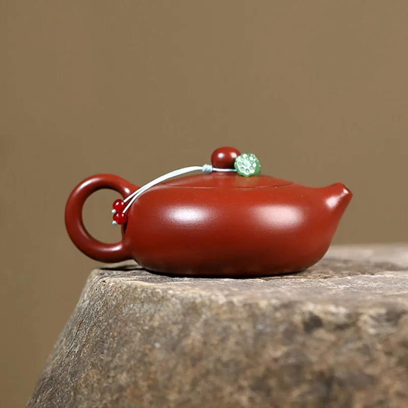 Yixing Purple Clay Teapot Raw Ore Dahongpao Handmade Tea Pot Beauty Tea Infuser Kettle Chinese Zisha Tea Set Teaware 150ml