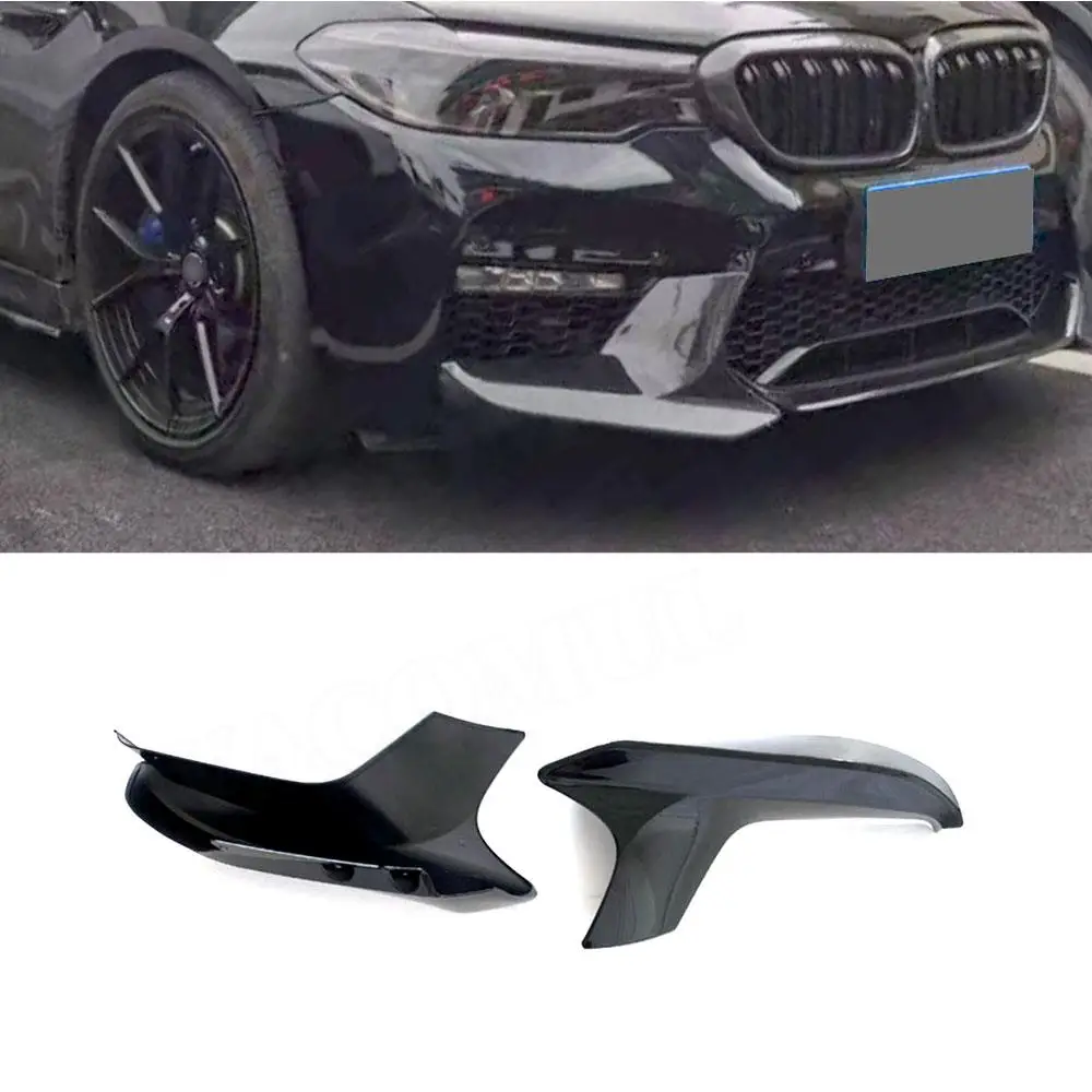 

VACOMUL ABS Front Bumper Splitters For BMW 5 Series F90 M5 2018 -2020 Front Lip Spoiler MP Style Protector Guard GLoss Black