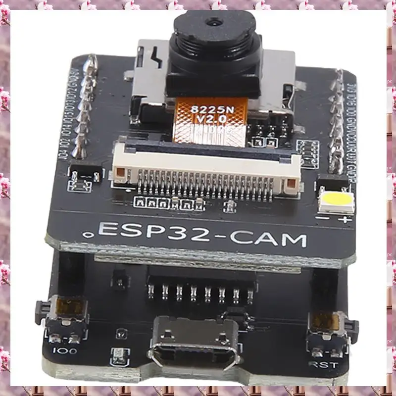 2025 wifi kit módulo bluetooth esp32 serial para wifi webcam ESP32-CAM placa de desenvolvimento com módulo antena fácil de usar, wifi azul