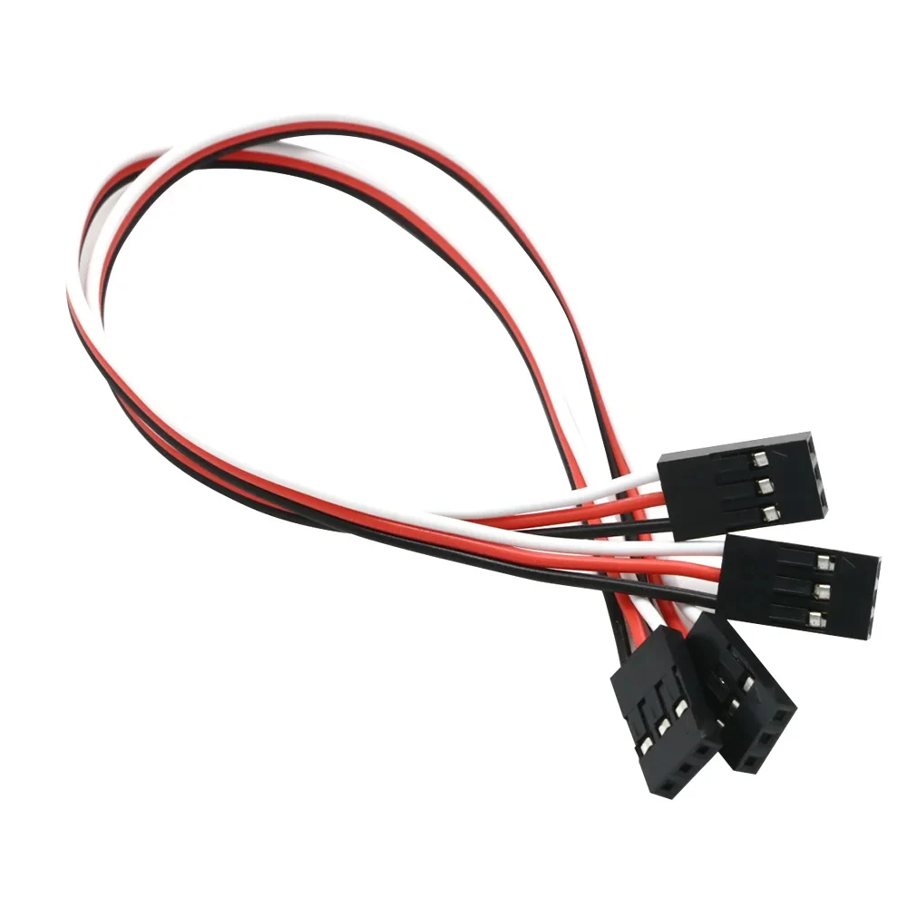 100 pz/lotto 10CM 15CM 20CM 30CM maschio a maschio JR Plug Servo prolunga cavo cavo 100mm per RC Plane Quadcopter