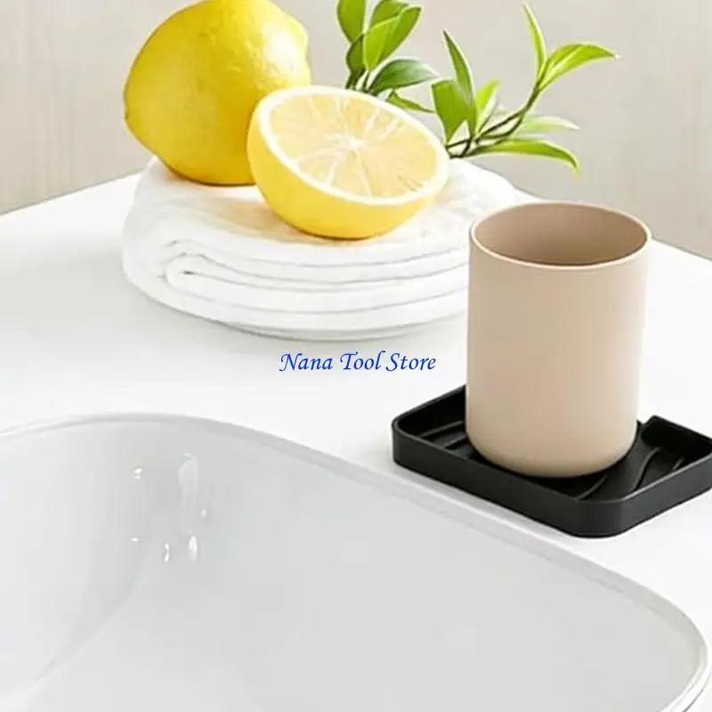 

31GJ Silicone Soap Holder with Drainages Design Suitable for Bathroom & Kitchen Use