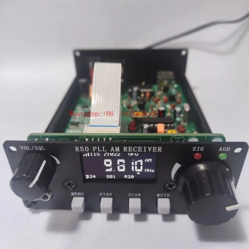 Limited Offer R50 Shortwave PLL Receiver Kit Secondary Frequency Conversion AM Radio Amplitude Modulation Radio Shortwave Broa