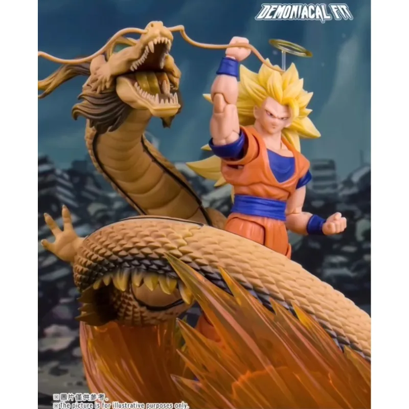 In Stock!  Demoniacal Fit Enchanted Horse Dragon Ball Son Goku Super Saiyan 3 Dragon Fist Storm  Action Figures Collectible Toys view 3