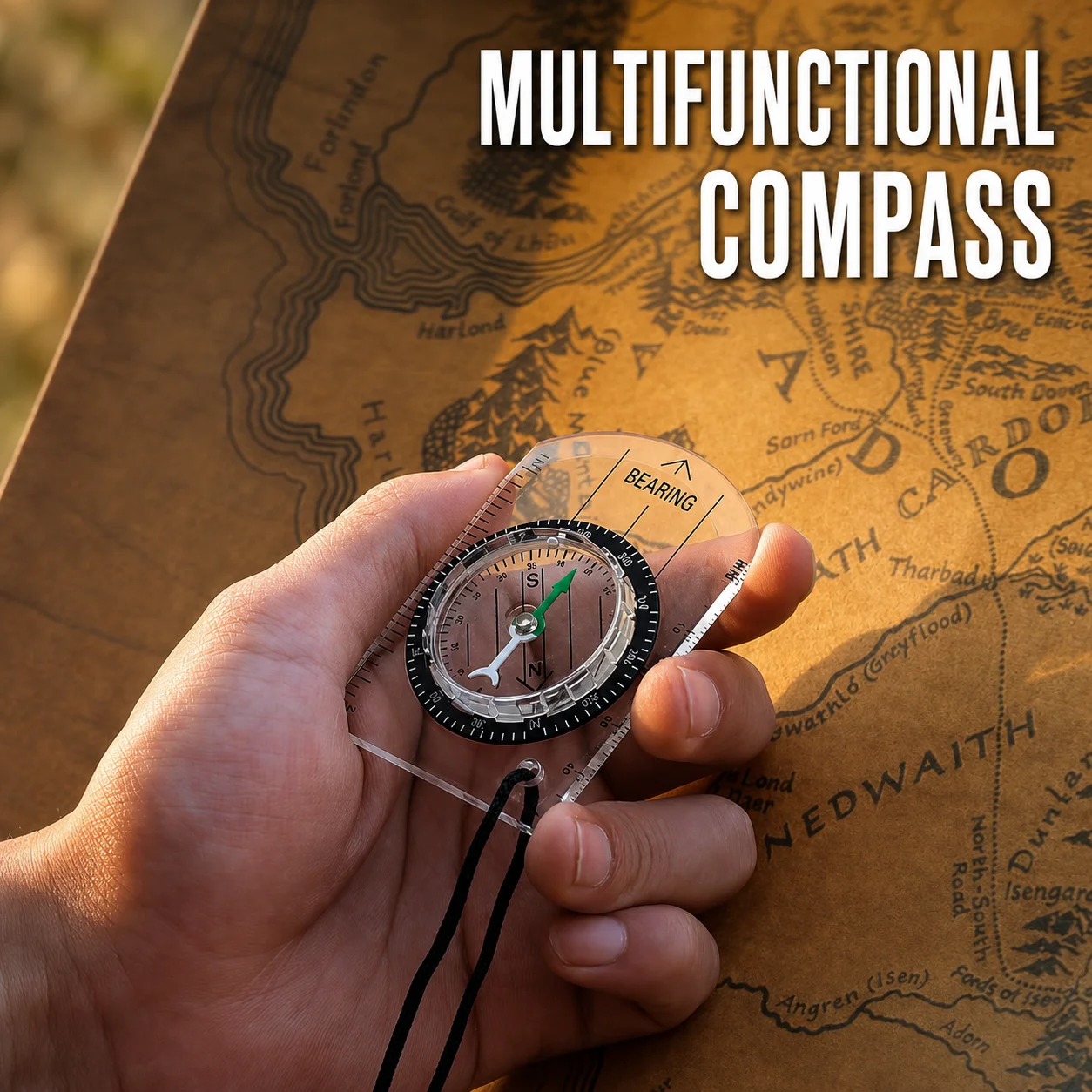 Map Compass Orienteering - 1 PCS New Outdoor Mini Acrylic