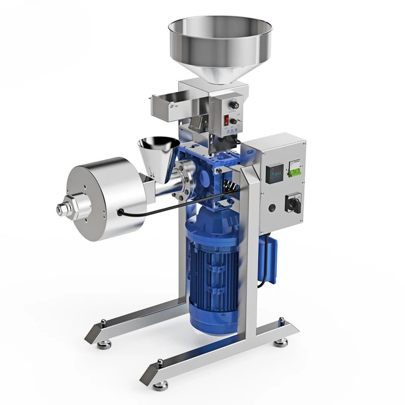 

New material control commercial oil press sesame peanut mustard seed fryer