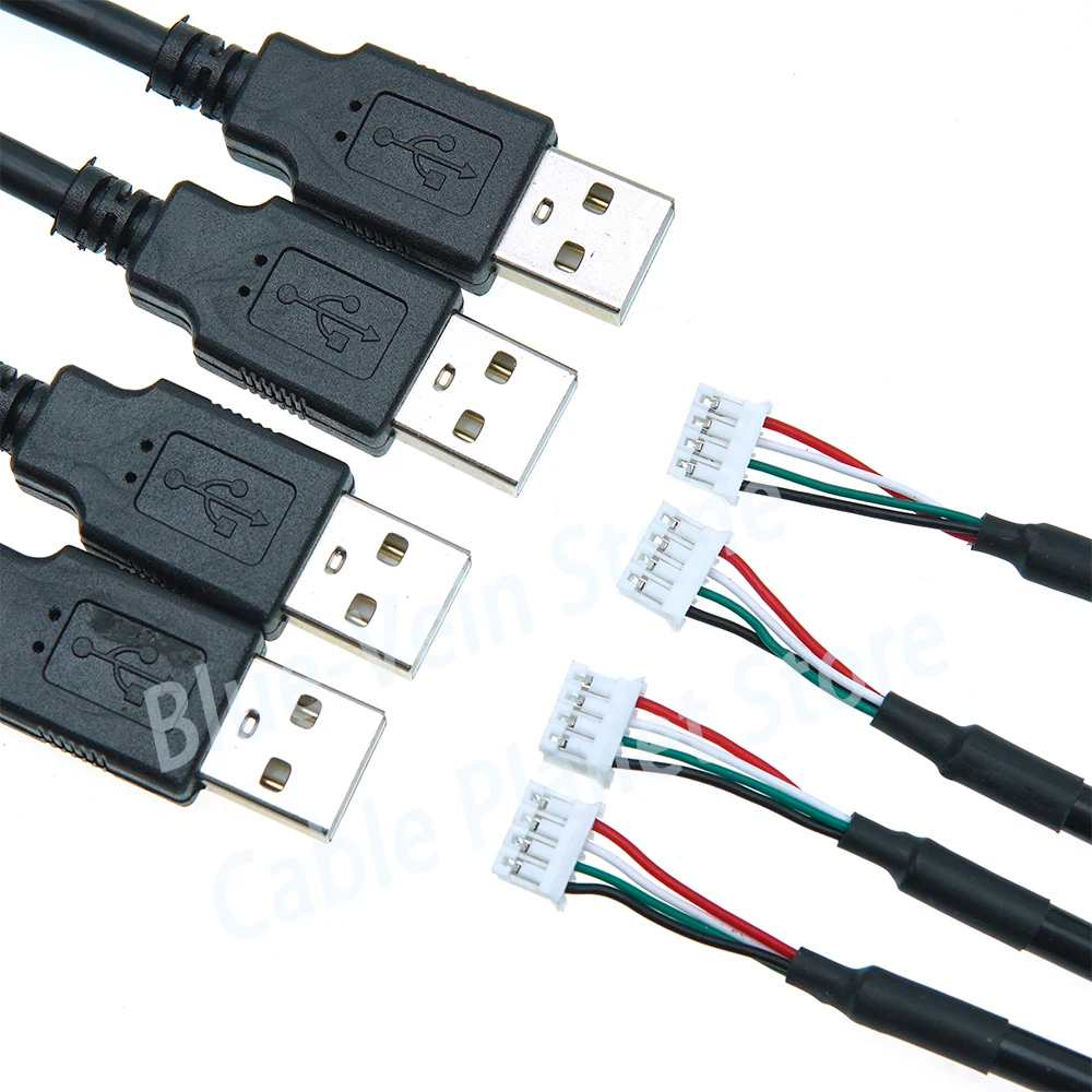 700mm Length USB A to JST PH 4Pin Plug Lithium Battery Charger Charging Wire Harness for Laptop Accessories DIY Repair