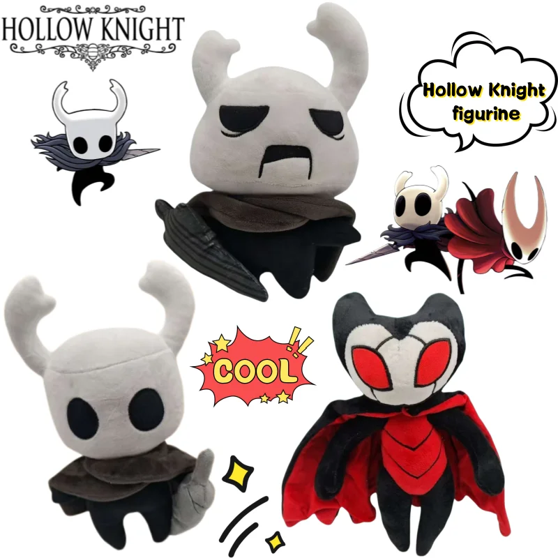 

Коллекционная фигурка Hollow Knight ручной работы: высококачественная, милая, в стиле мультфильма, креативная, для мужчин и женщин, украшение для дома и спальни