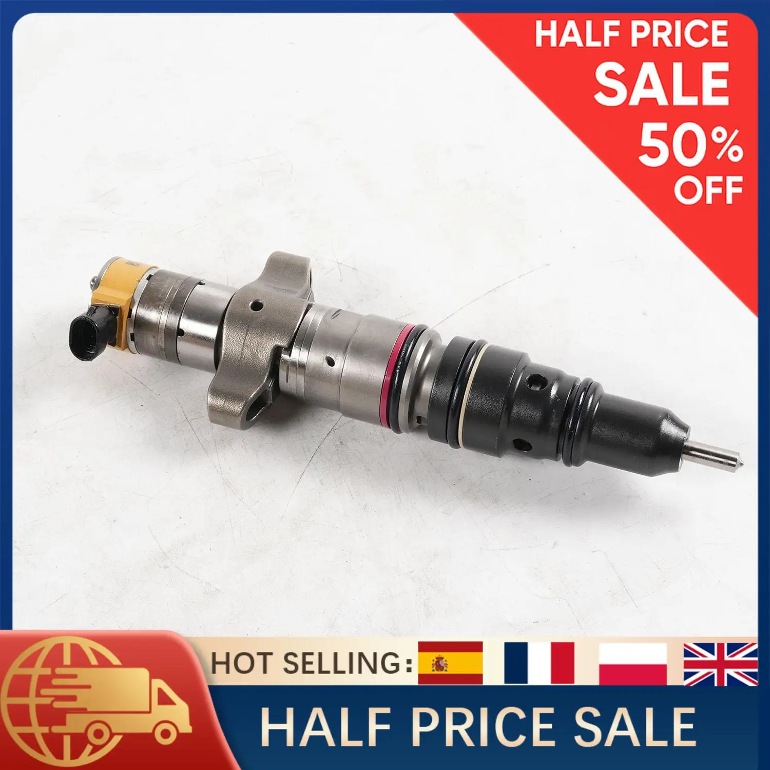 

1PC Reman Fuel Injector 387-9433 10R-7222 293-4072 459-8473 For Caterpillar Cat C9 Engine