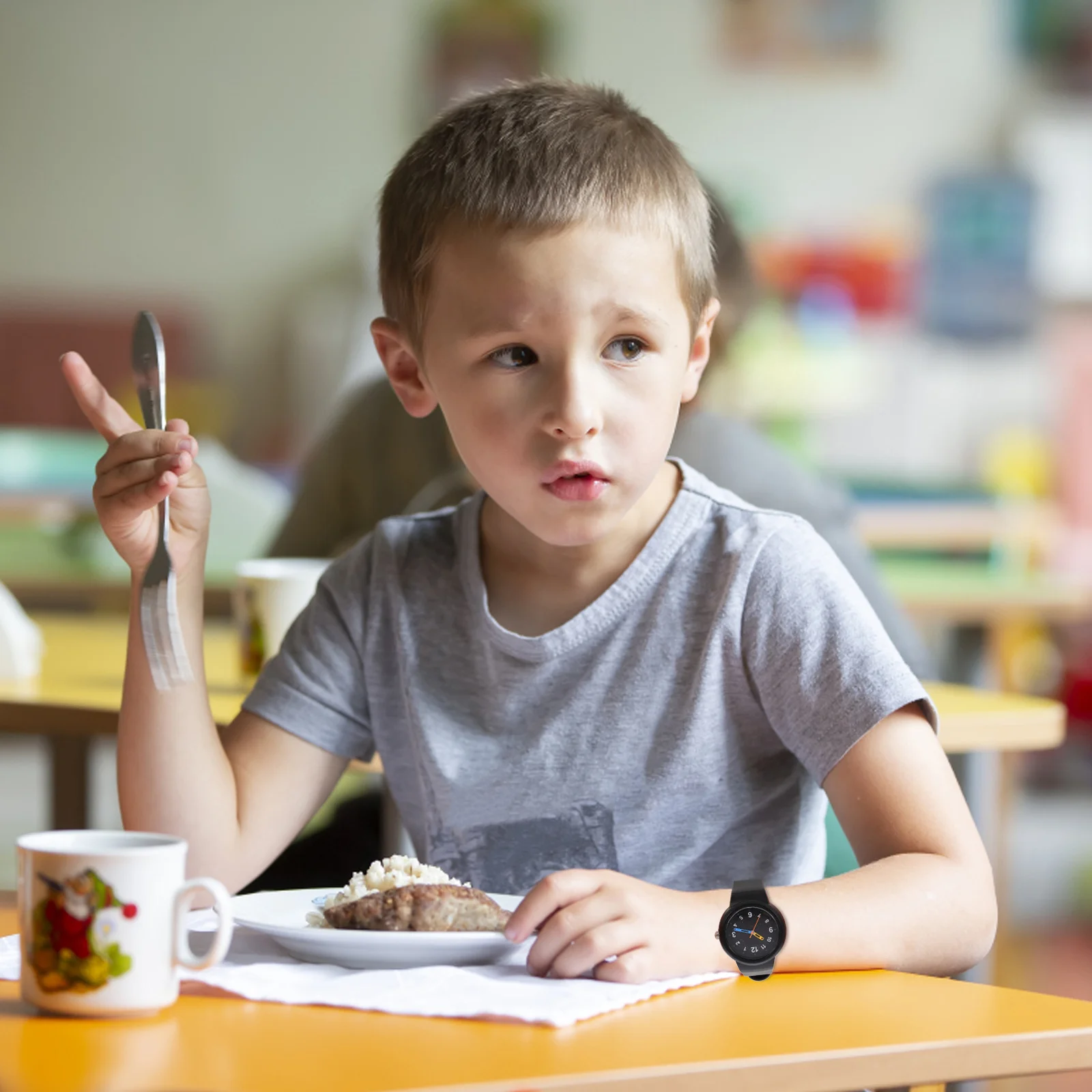 1 pezzo semplice orologio per bambini orologio da polso per bambini impermeabile con struttura premium quadrante luminoso facile da leggere abbinamento alla moda abiti quotidiani