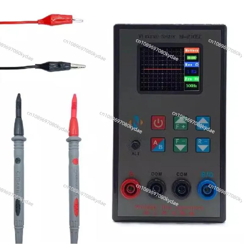NI-210SC Dual Channel VI Curve Tracer 18 Adjustable Frequencies 2.0 Inch TFT Screen Portable Circuit Diagnostic Tester