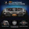 2025 KOSPET TANK X2 ウルトラスマートウォッチ男性用 3D 曲面スクリーンコンパス高度計気圧 IP69K 5ATM 防水 1.64 ''AMOLED 3