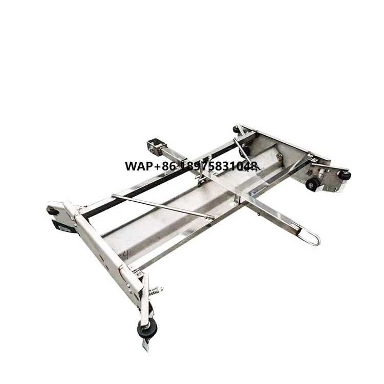 Poultry Farm Automatic Manure Scraping Machine Breeding Feces Removal Equipment Can Be Customized Stainless Steel