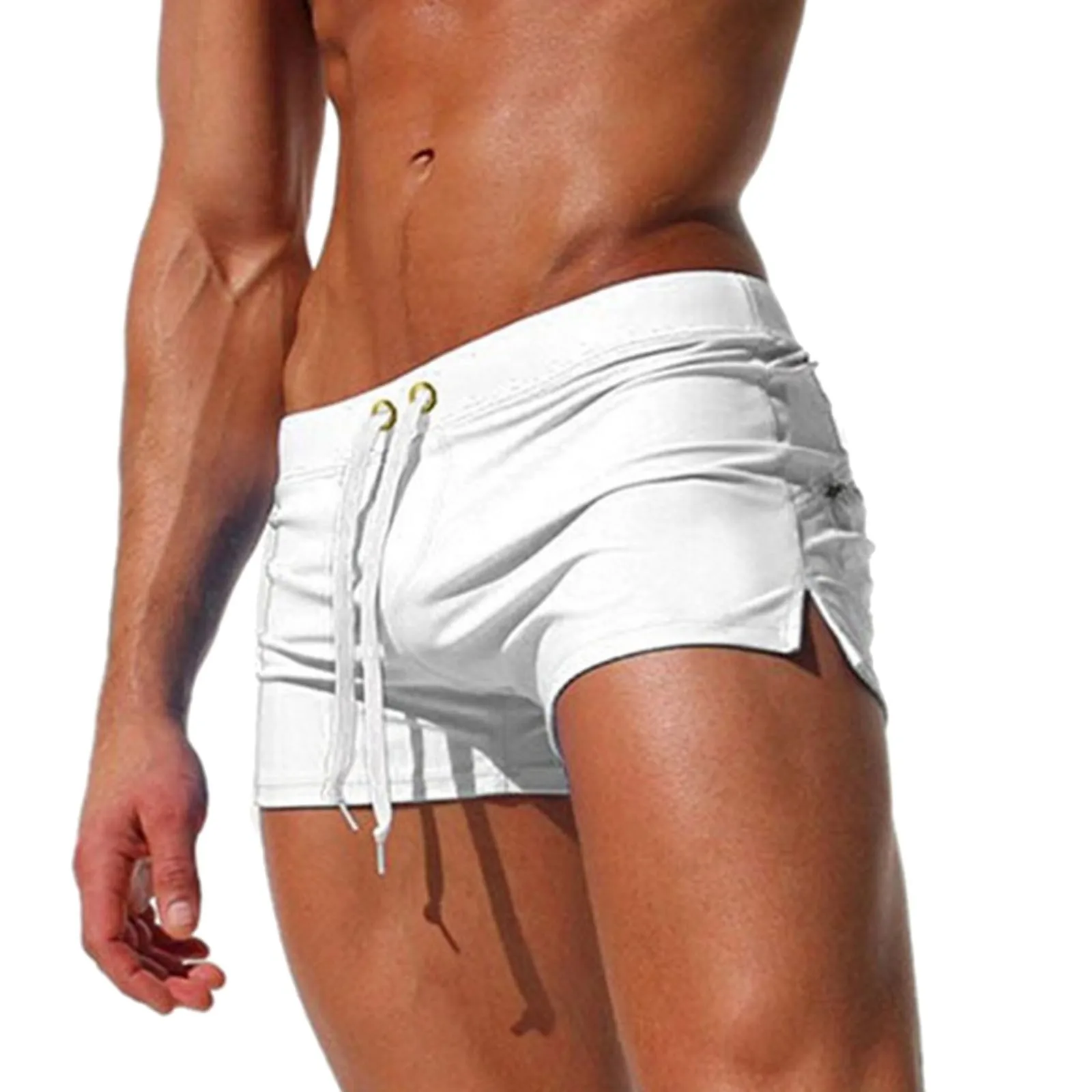 2023 Summer Swimwear Men Swimsuit Maillot De Bain Swimsuits Boxer Boyshorts Swim Trunks Swimming Surf Fitness Running Shorts