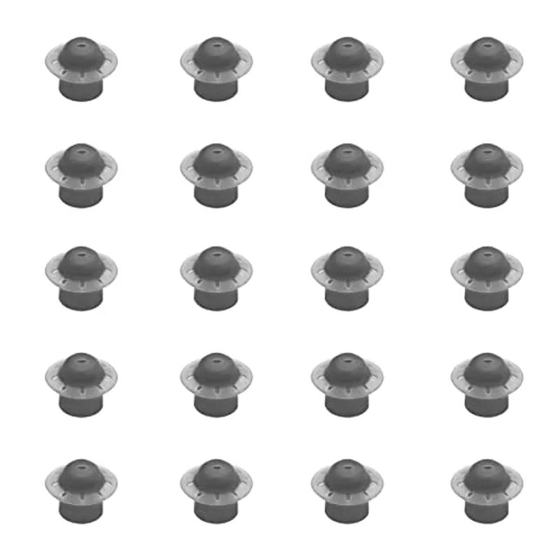 N535R-Hearing Aid Domes for & Paradise RIC BTE Models SDS 4.0 Small Open Dome 6mm 20 Pcs Pack,Small