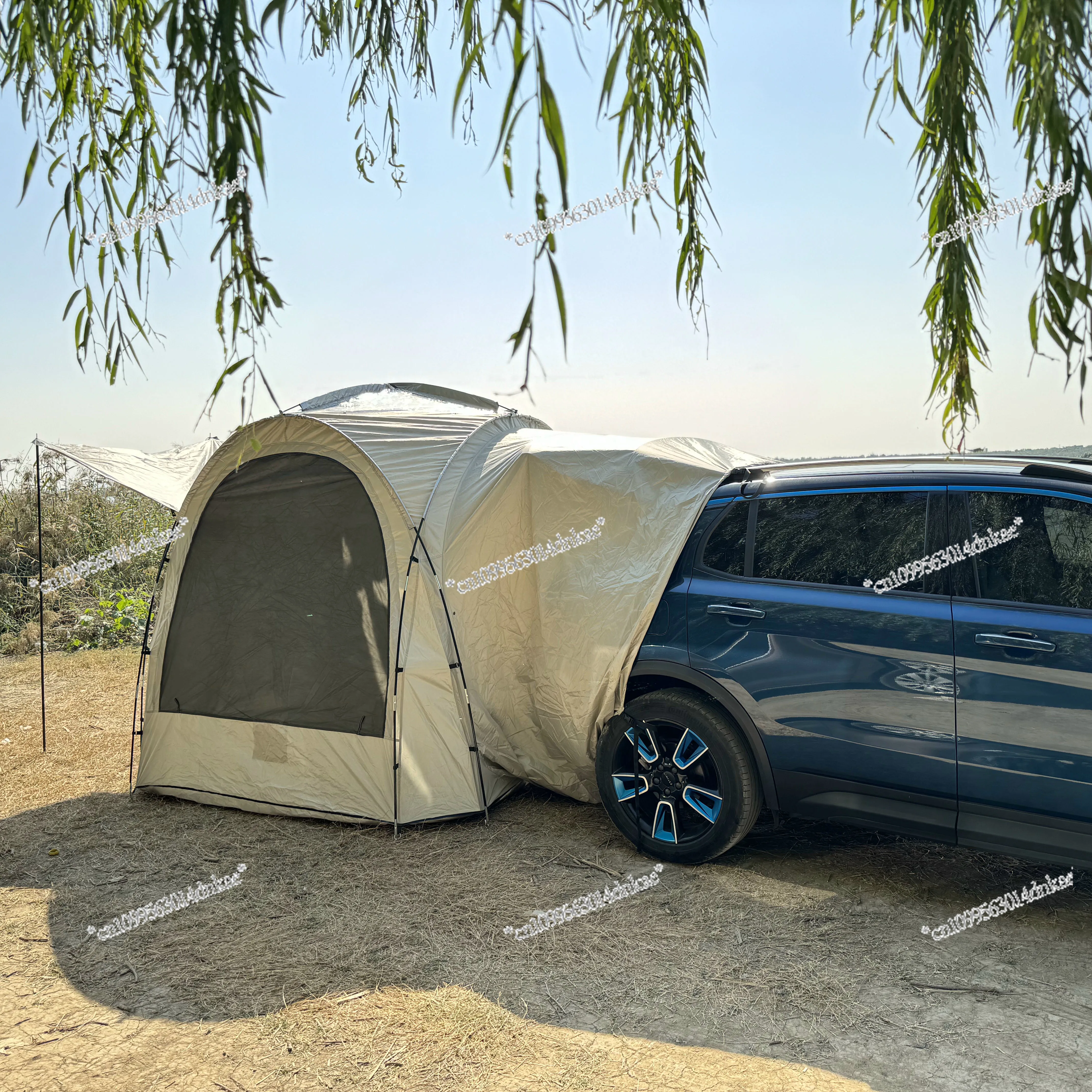 Super Panoramic Sunroof, One Bedroom, One Living Room, Rear Extension Tent, Self-driving Tour, Rear Extension Tent, Rear Tent
