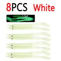 8 piezas blancas