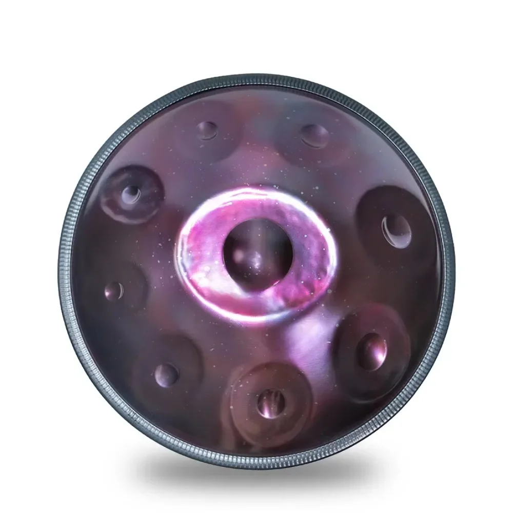 Professional Custom Healing Musical Instrument, Pure Hand-polished 9-note Mini Handpan