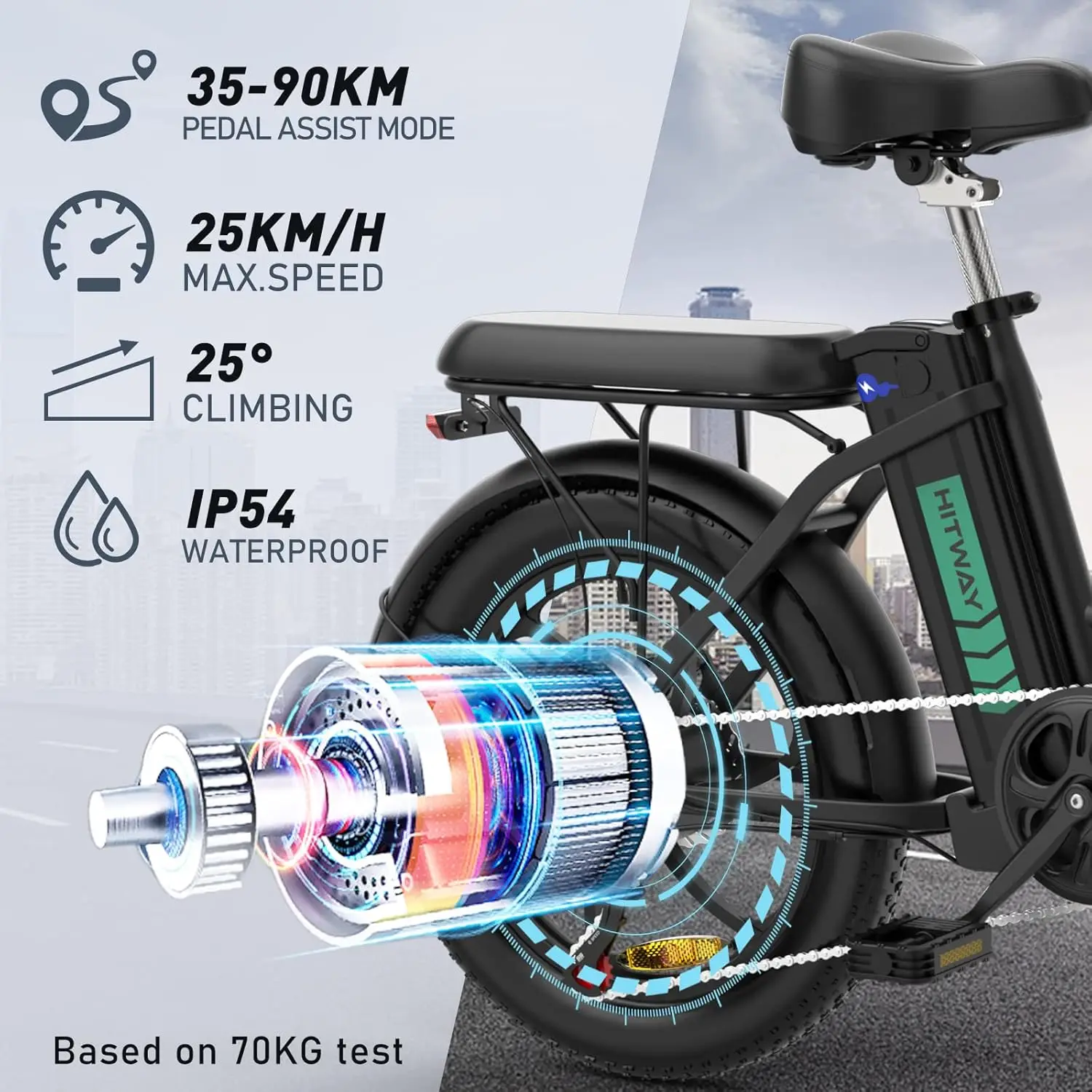 HITWAY Electric Bike 20