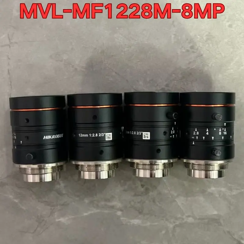 

Second-hand MVL-MF1228M-8MP industrial camera lens function test is normal