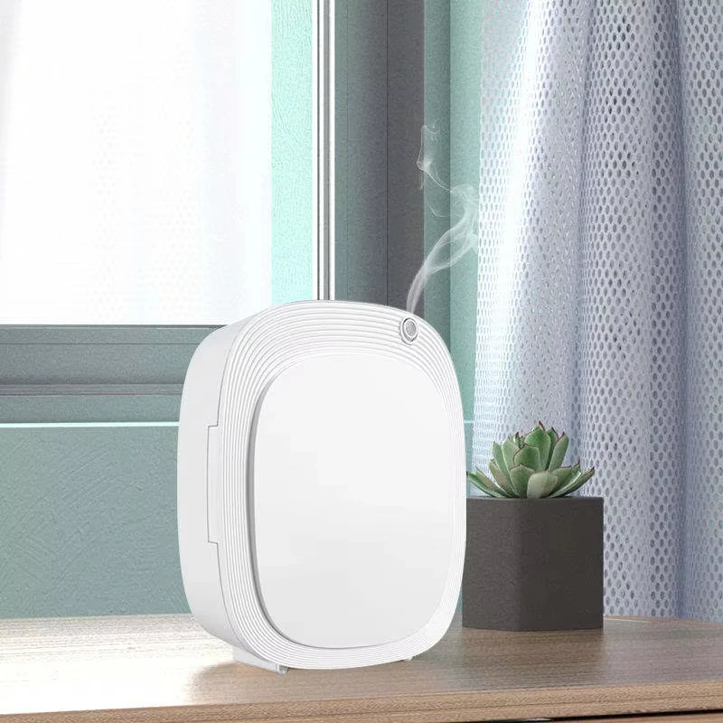 

Wholesale Small Battery Aroma Machine Smart Wall Mounted Scent Diffuser Air Dispenser for Home