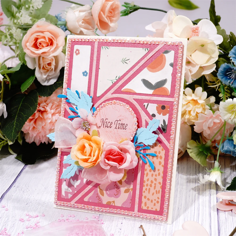 Fustelle per il taglio dei metalli 2024 nuovi arrivi stampi per fustellatura con motivo a parole per Scrapbooking decorazione di carta Scrapbook