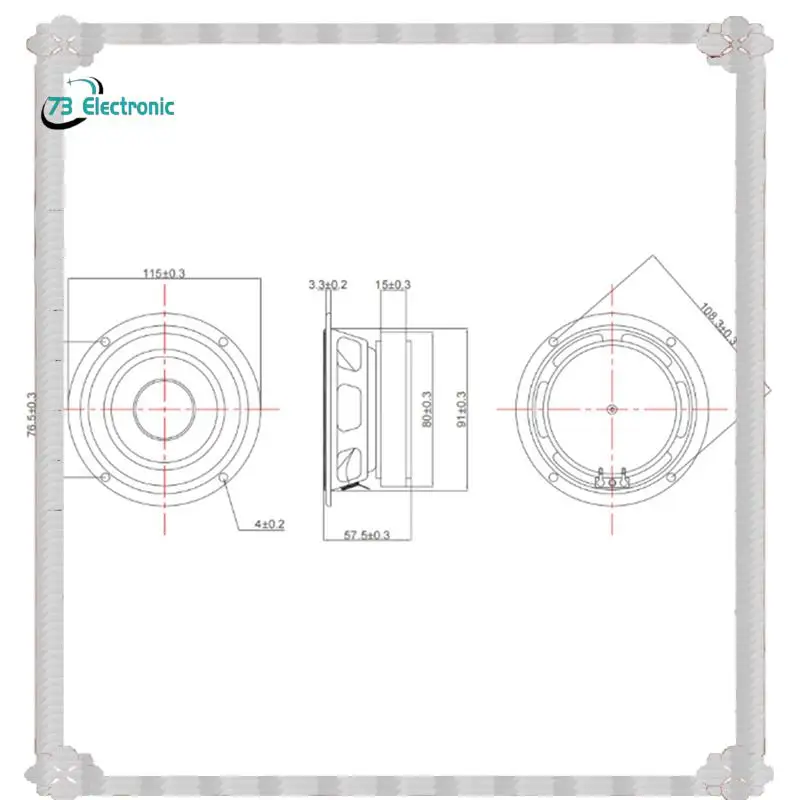 

24-часовая доставка, 2 универсальных 4,5-дюймовых круглых динамика, стереозвуковая система, 25 Вт, аудиоаксессуары премиум-класса, аудио среднечастотный громкоговоритель