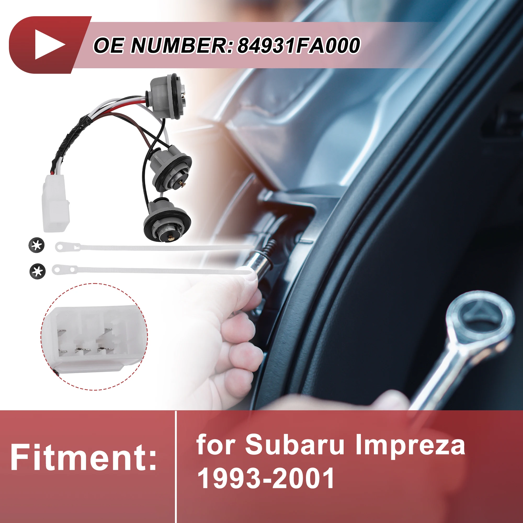 

X Проводка заднего фонаря Autohaux для Subaru Impreza 1993-2001 No 84931FA000 Косичка лампы